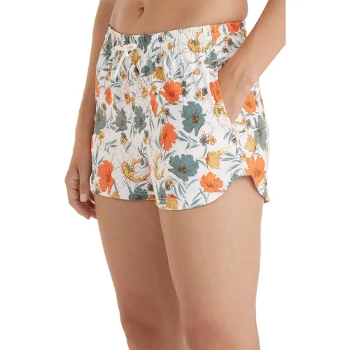 O'Neill Anglet 11  Swimshorts Női Beachshort 31033-White Bluemchen