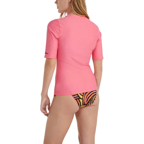 O'Neill Essentials Bidart Skin S/Slv O'Neill Essentials Bidart Skin S/Slv Női Lycra 14027-Perfectly Pink