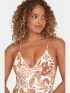 O'Neill Saltwater Jaida Crochet Swimsuit O'Neill Saltwater Jaida Crochet Swimsuit Női Bikini 32531-Orange Jungle Paisey
