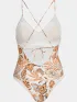 O'Neill Saltwater Jaida Crochet Swimsuit O'Neill Saltwater Jaida Crochet Swimsuit Női Bikini 32531-Orange Jungle Paisey