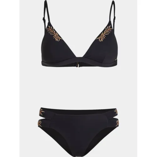 O'Neill Sea Side Boulder Embroidery Bikini Set O'Neill Sea Side Boulder Embroidery Bikini Set Női Bikini 19010-Black Out