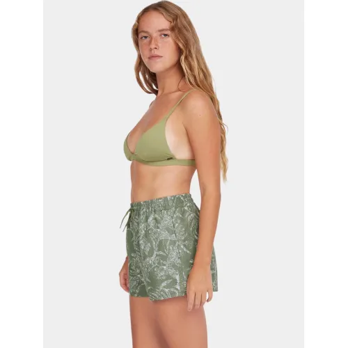 O'Neill Essentials 12  Print Swimshorts Női Rövidnadrág 36077-Green Textured Jungle