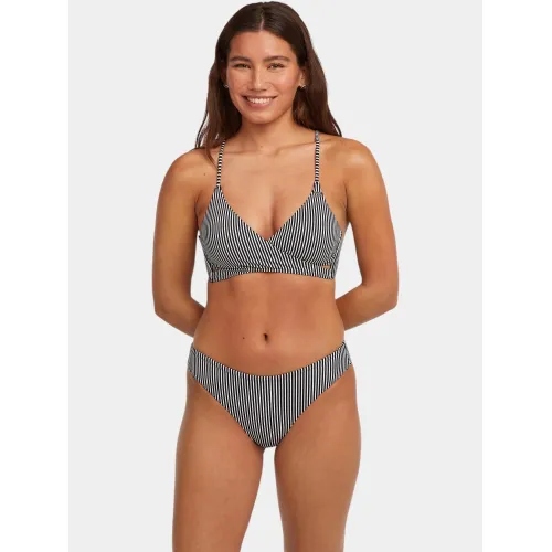 O'Neill Essentials Baay Maoi Bikini Set Női Bikini 39149-Black Micro Stripe
