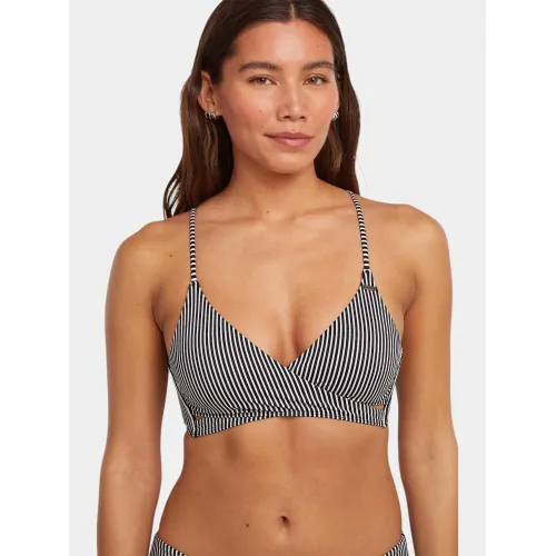 O'Neill Essentials Baay Maoi Bikini Set Női Bikini 39149-Black Micro Stripe