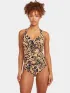 O'Neill Tankini Biniki Set Női Bikini 39148-Black Brazillian Sun