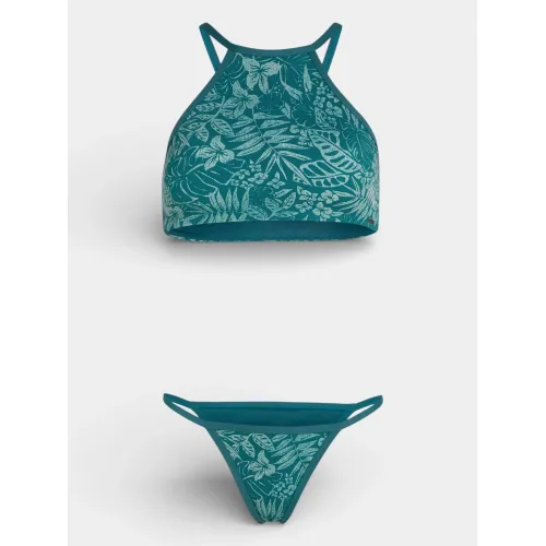 O'Neill High Neck Bikini Set Női Bikini 36100-Green Island Sky