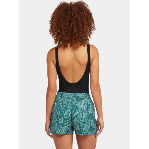 O'Neill Essentials 12  Aop Swimshorts Női Rövidnadrág 36100-Green Island Sky