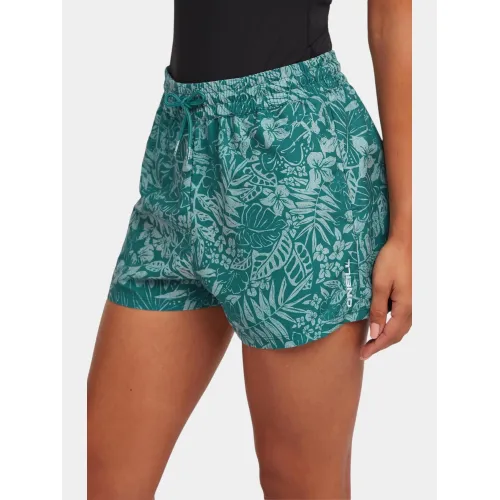 O'Neill Essentials 12  Aop Swimshorts Női Rövidnadrág 36100-Green Island Sky