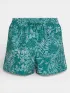 O'Neill Essentials 12  Aop Swimshorts Női Rövidnadrág 36100-Green Island Sky