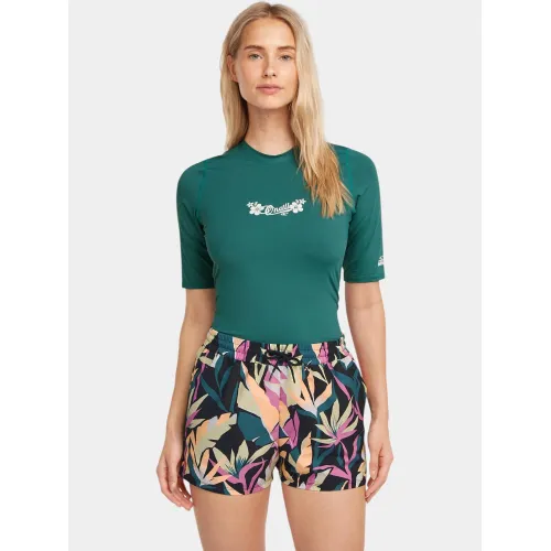 O'Neill Essentials 12  Aop Swimshorts Női Rövidnadrág 39147-Black Wmns Tropicana