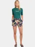 O'Neill Essentials 12  Aop Swimshorts Női Rövidnadrág 39147-Black Wmns Tropicana