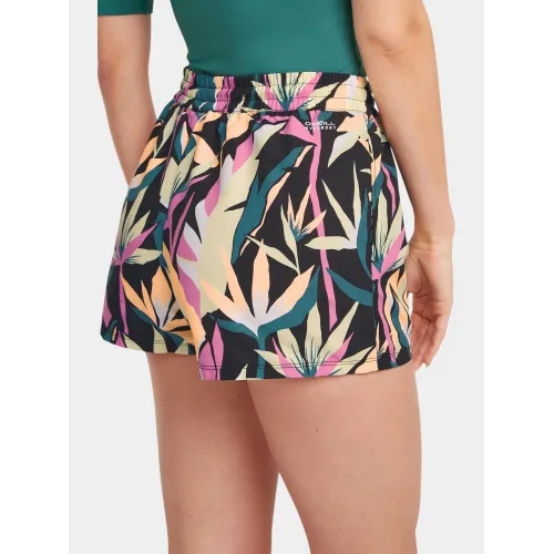 O'Neill Essentials 12  Aop Swimshorts Női Rövidnadrág 39147-Black Wmns Tropicana