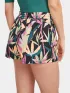 O'Neill Essentials 12  Aop Swimshorts Női Rövidnadrág 39147-Black Wmns Tropicana
