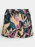O'Neill Essentials 12  Aop Swimshorts Női Rövidnadrág 39147-Black Wmns Tropicana