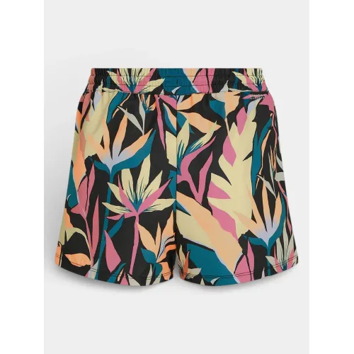 O'Neill Essentials 12  Aop Swimshorts Női Rövidnadrág 39147-Black Wmns Tropicana