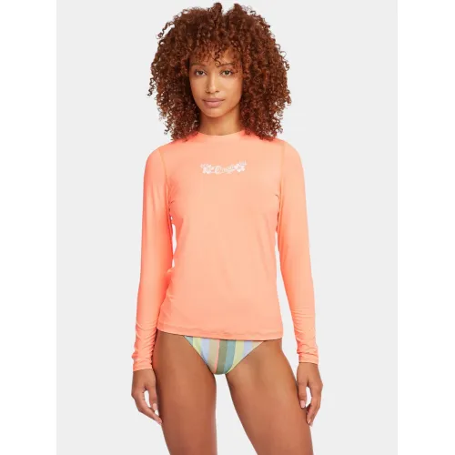 O'Neill O Neill Skins L/Slv Női Lycra 12535-Funky Peach
