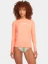 O'Neill O Neill Skins L/Slv Női Lycra 12535-Funky Peach