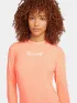 O'Neill O Neill Skins L/Slv Női Lycra 12535-Funky Peach