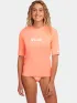 O'Neill O Neill Skins S/Slv Női Lycra 12535-Funky Peach