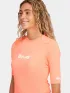 O'Neill O Neill Skins S/Slv Női Lycra 12535-Funky Peach