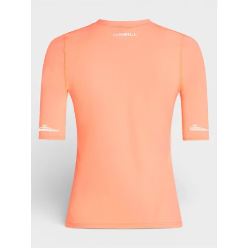 O'Neill O Neill Skins S/Slv Női Lycra 12535-Funky Peach