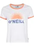 O'Neill Marri Ringer T-Shirt Női Póló 11010-Snow White