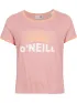 O'Neill Marri Ringer T-Shirt Női Póló 14023-Ash Rose