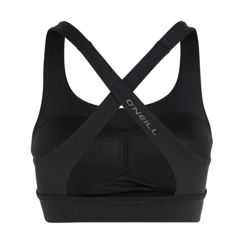 O'Neill O Neill Hybrid Sports Top O'Neill O Neill Hybrid Sports Top Női Sportmelltartó 19010-Black Out