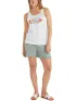 O'Neill Luana Graphic Tank Top Női Póló 11010-Snow White