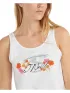 O'Neill Luana Graphic Tank Top Női Póló 11010-Snow White