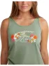 O'Neill Luana Graphic Tank Top Női Póló 16017-Lily Pad