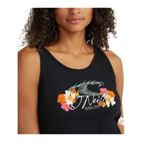 O'Neill Luana Graphic Tank Top Női Póló 19010-Black Out