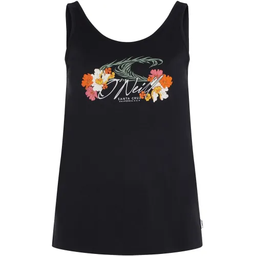 O'Neill Luana Graphic Tank Top Női Póló 19010-Black Out