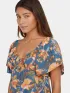 O'Neill Hughes Woven Top O'Neill Hughes Woven Top Női Póló 35155-Blue Painted Tropics