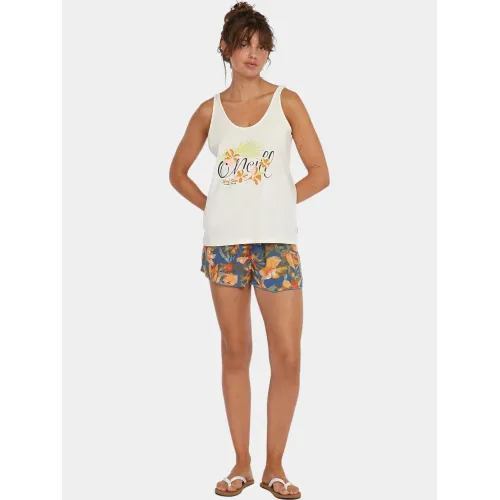 O'Neill Summer Musthaves Luana Graphic Tanktop Női Póló 11010-Snow White