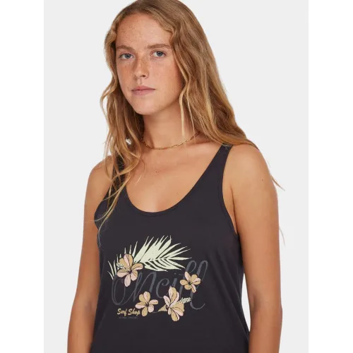 O'Neill Summer Musthaves Luana Graphic Tanktop Női Póló 19010-Black Out