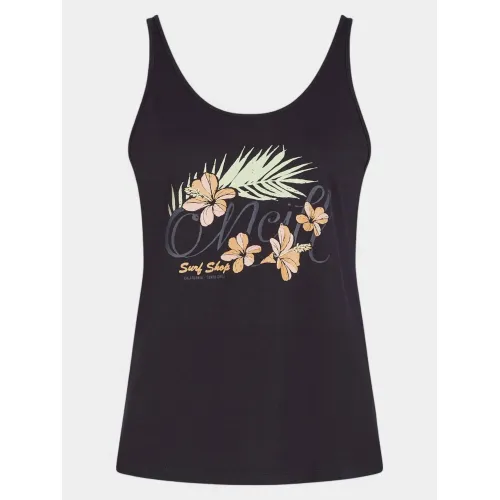 O'Neill Summer Musthaves Luana Graphic Tanktop Női Póló 19010-Black Out