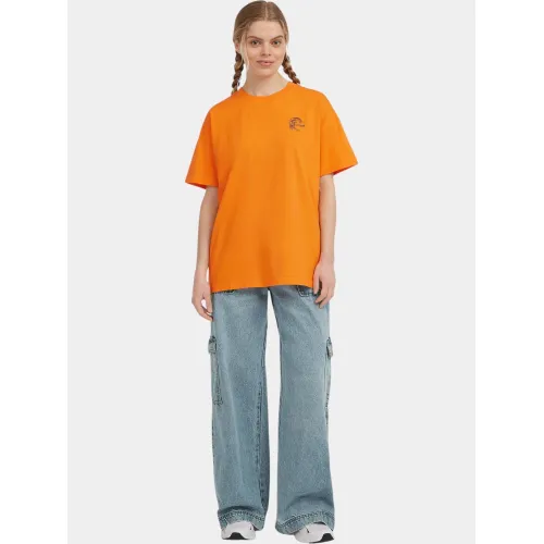 O'Neill O Riginals Back Print T-Shirt Női Póló 12531-Mango Punch