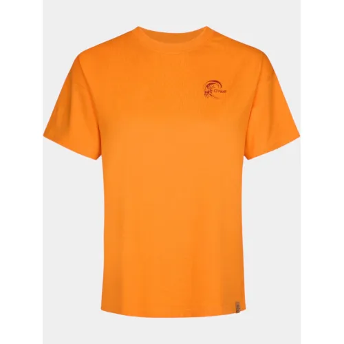 O'Neill O Riginals Back Print T-Shirt Női Póló 12531-Mango Punch