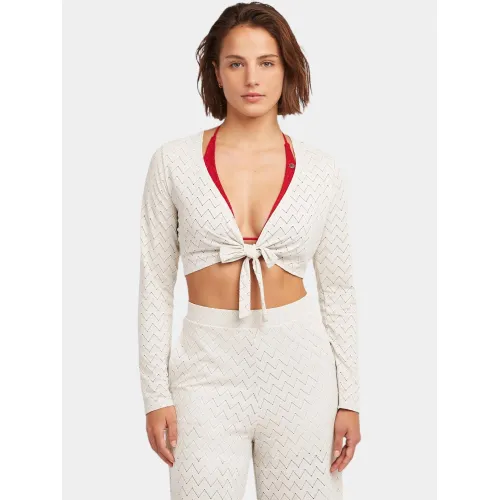 O'Neill O Riginals Knotted L/Slv Női Hosszú ujjú póló 11010-Snow White