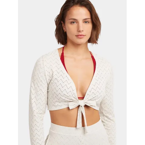 O'Neill O Riginals Knotted L/Slv Női Hosszú ujjú póló 11010-Snow White