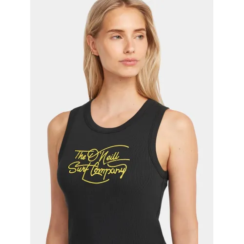 O'Neill O Neill Rib Tanktop Női Póló 19010-Black Out