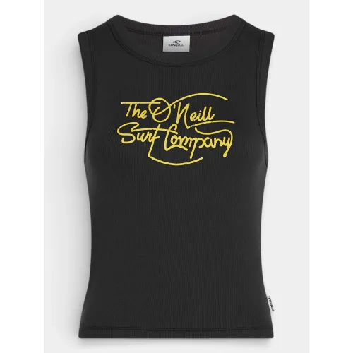 O'Neill O Neill Rib Tanktop Női Póló 19010-Black Out