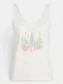 O'Neill O Neill Graphic Tanktop Női Póló 11010-Snow White