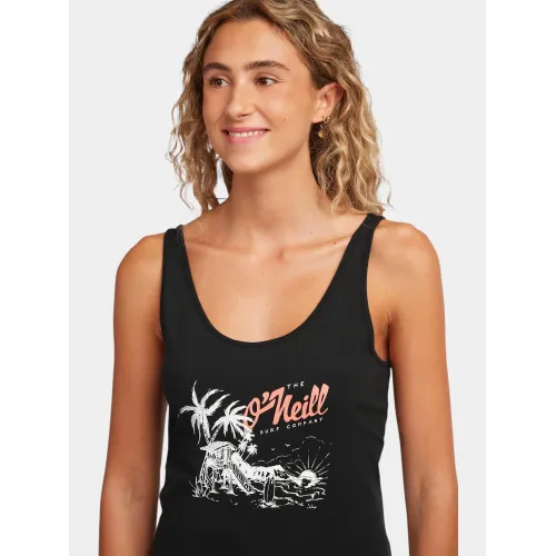 O'Neill O Neill Graphic Tanktop Női Póló 19010-Black Out