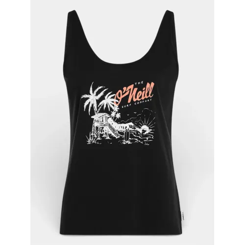 O'Neill O Neill Graphic Tanktop Női Póló 19010-Black Out