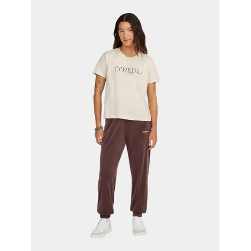 O'Neill O Neill Graphic T-Shirt Női Póló 11017-Linen White