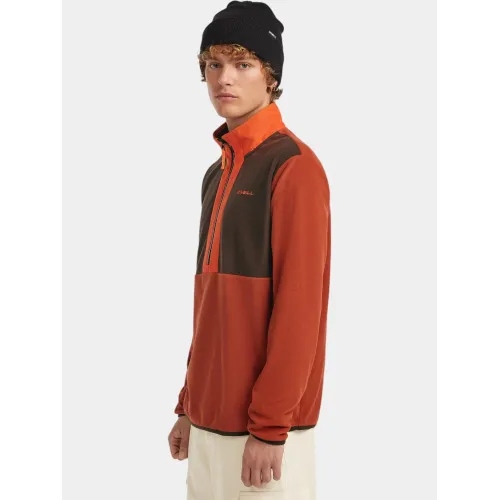 O'Neill FWC Cruz Triple Polartec Fleece Férfi Polár, Softshell, Középréteg 47032-Coffee Bean Colour Block