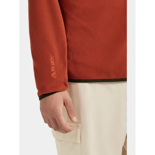 O'Neill FWC Cruz Triple Polartec Fleece Férfi Polár, Softshell, Középréteg 47032-Coffee Bean Colour Block