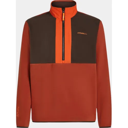 O'Neill FWC Cruz Triple Polartec Fleece Férfi Polár, Softshell, Középréteg 47032-Coffee Bean Colour Block